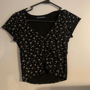 Black John Galt gina cinched top